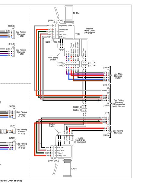harley radio wiring diagram 2007 